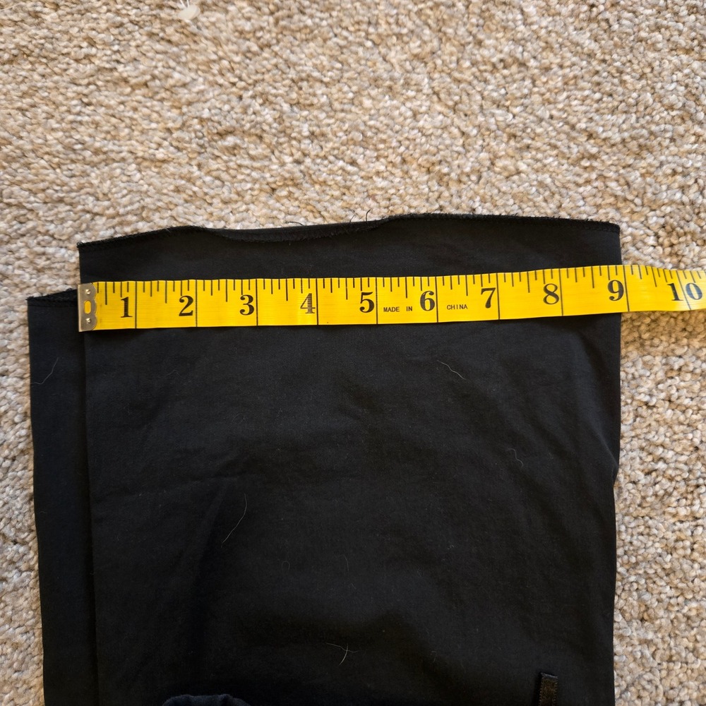 Golden Goose Black Straight Leg Chino Pants Raw Hem Frayed Trim - Picture 14 of 15